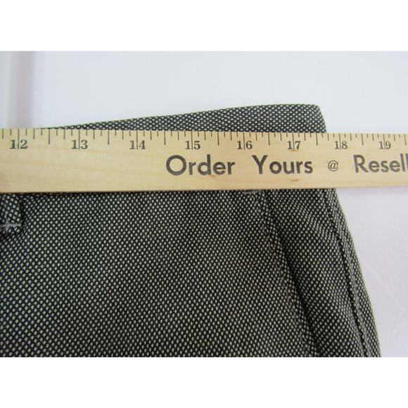 Zara Man Sport Flat Front Mens Woven Pants Size 35x31.5 Golf Work Office - Picture 5 of 9